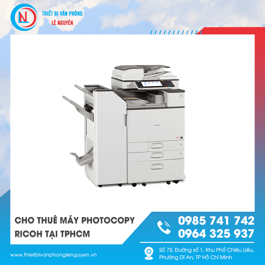 Máy photocopy Ricoh in ấn sắc nét Máy photocopy Ricoh in ấn sắc nét